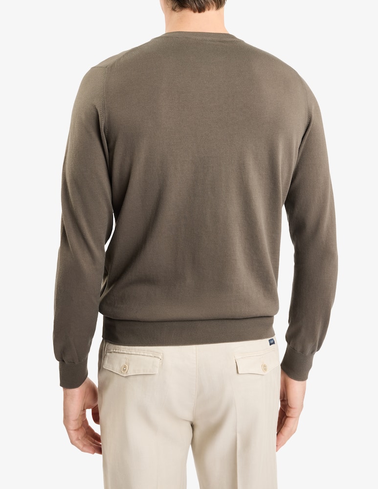 Fay Pull Girocollo in Cotone - immagine 3 Fay Pull Girocollo in Cotone - immagine 3