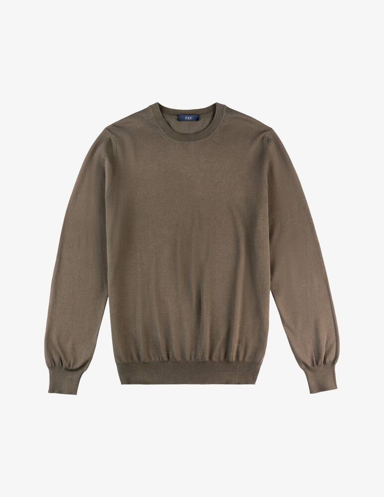 rinascente Fay Pull Girocollo in Cotone