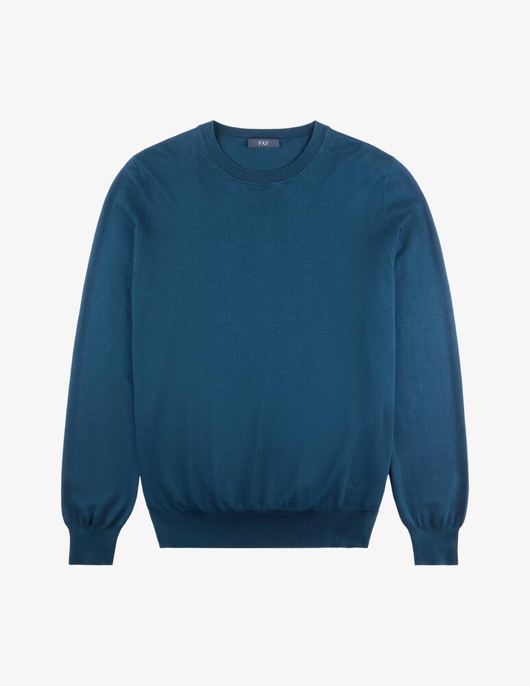 rinascente Fay Round-neck Jumper in Cotton