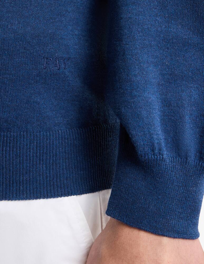 rinascente Fay Round-neck Jumper in Cotton