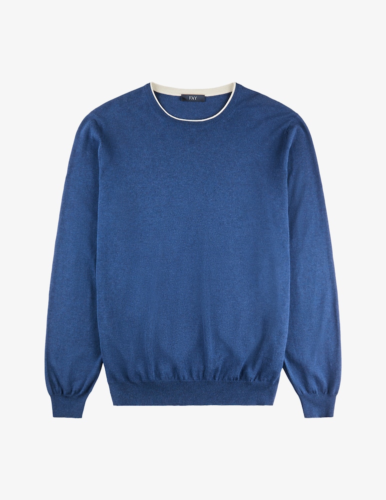 rinascente Fay Round-neck Jumper in Cotton