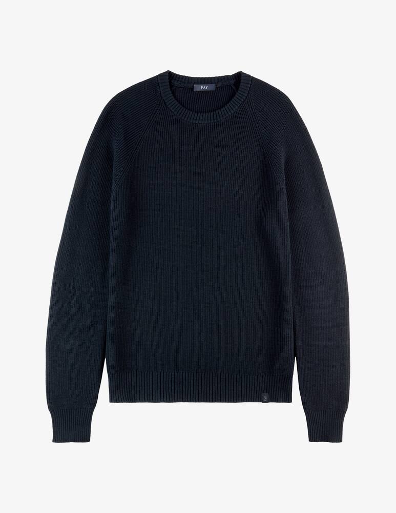 rinascente Fay Round-neck Jumper in Cotton