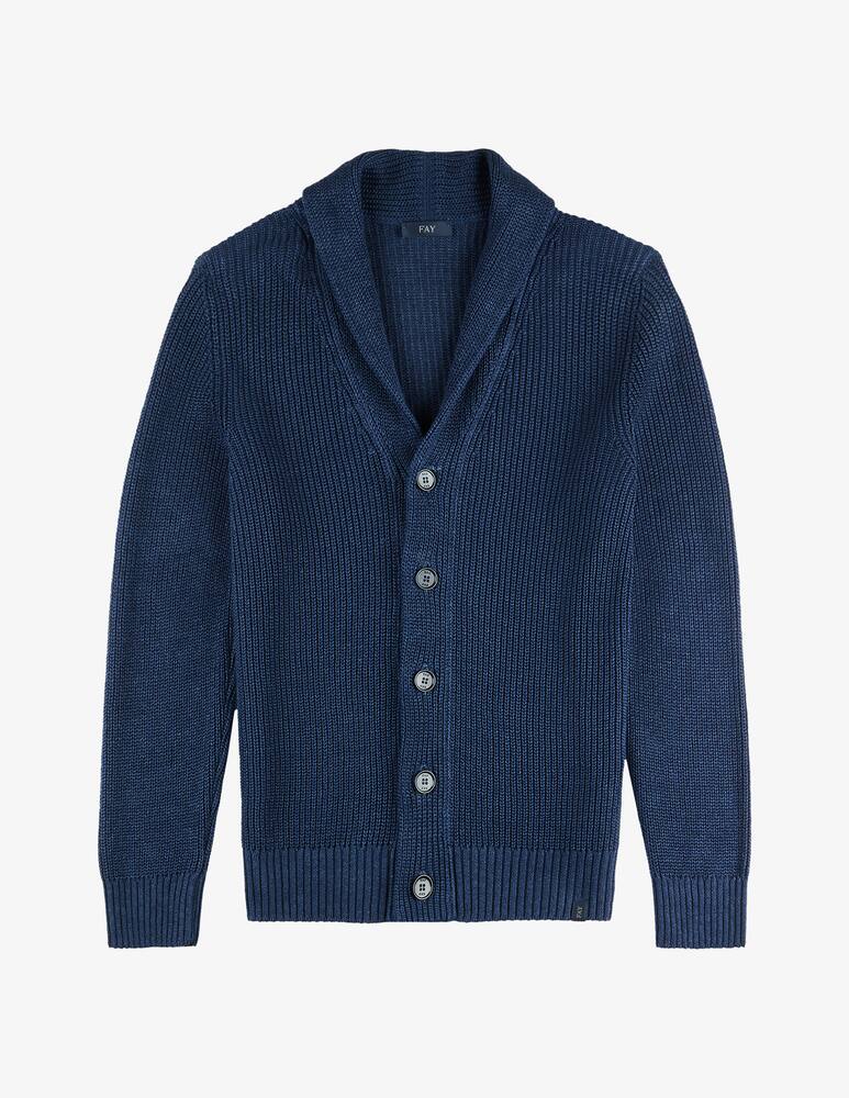 rinascente Fay Cardigan in Lino e Cotone