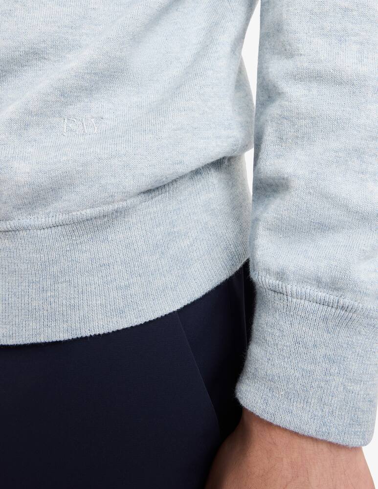 rinascente Fay Pull Girocollo in Cotone e Cashmere