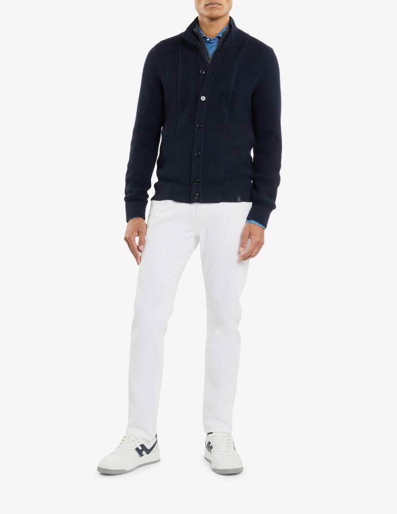 rinascente Fay Double Front Cardigan in Wool