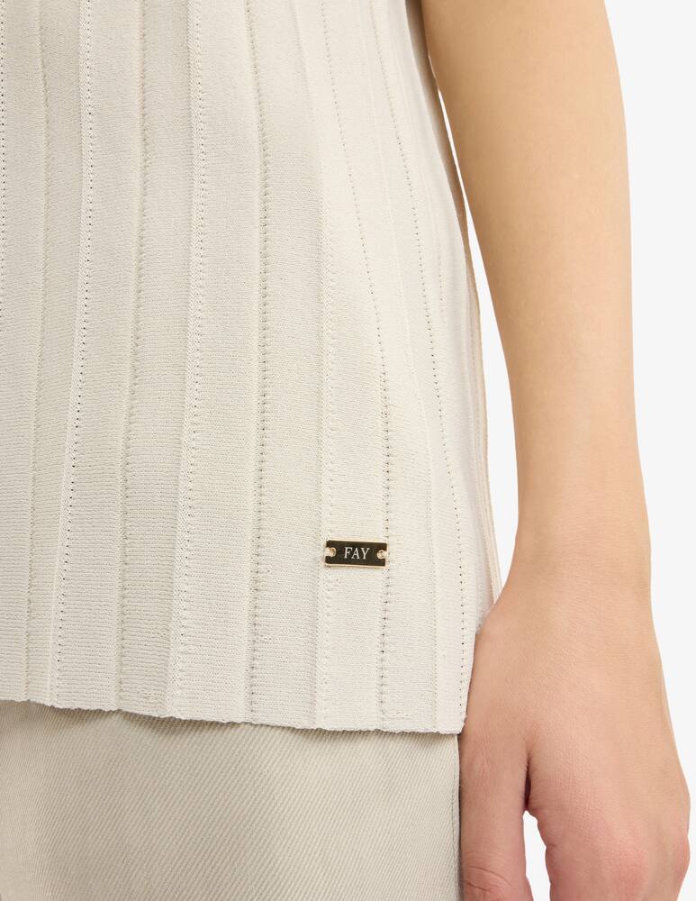 rinascente Fay Maglia in Viscosa Tecnica