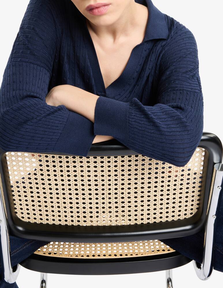 rinascente Fay Polo in Seta e Cotone