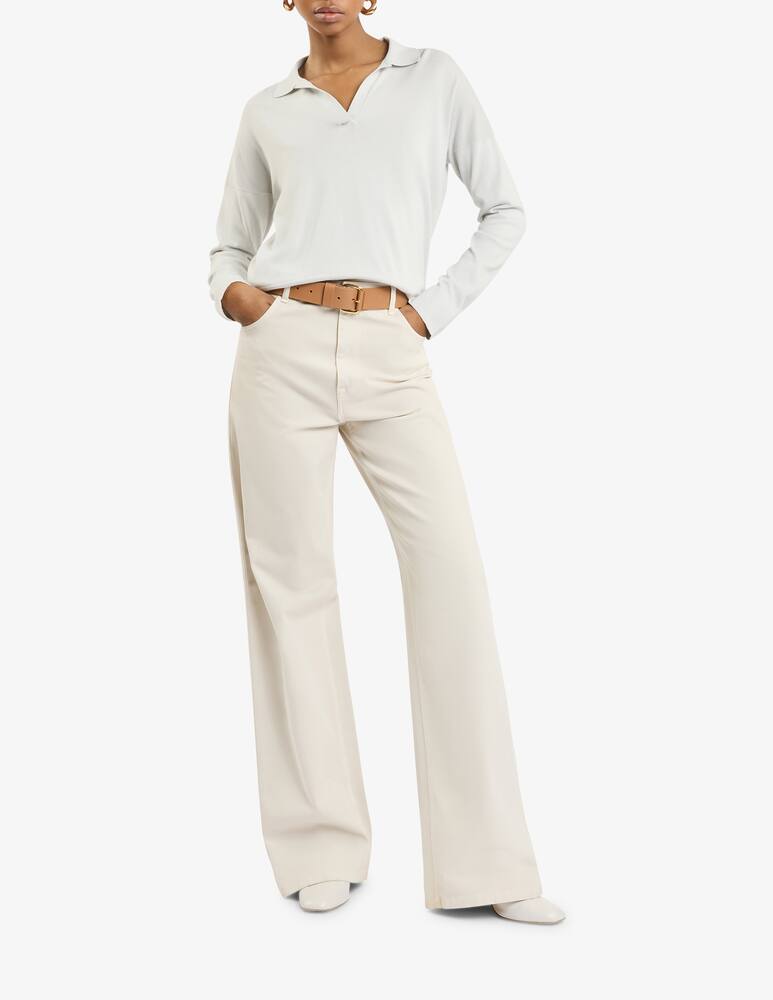 rinascente Fay Pull Scollo a V in Cotone