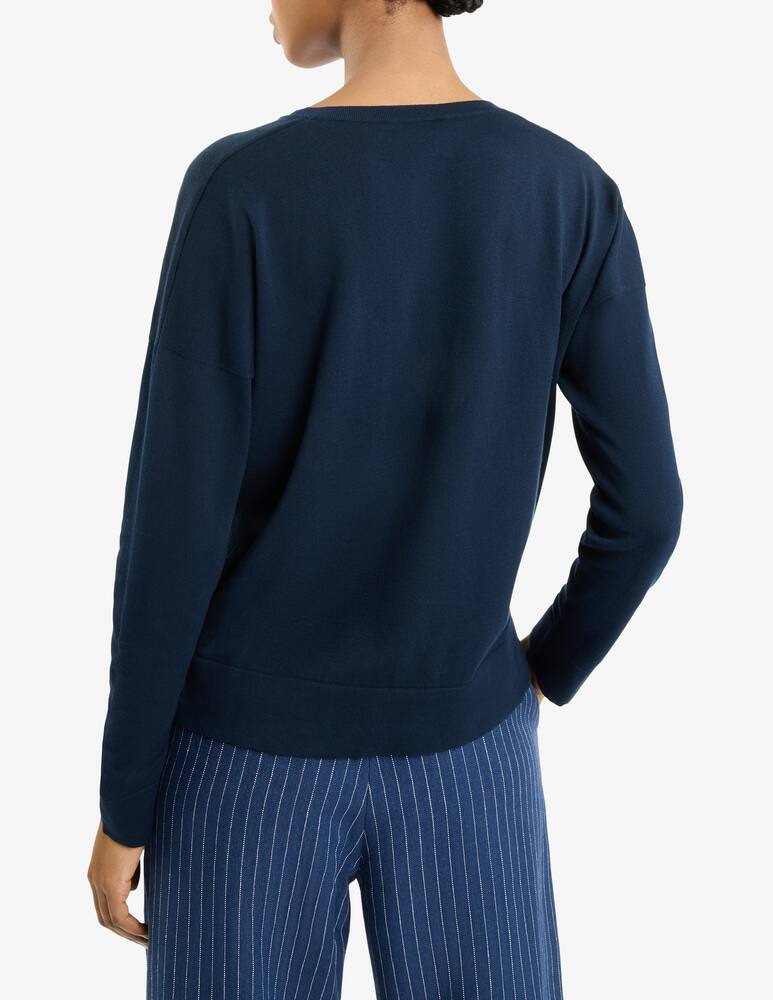 rinascente Fay V-neck Jumper in Cotton