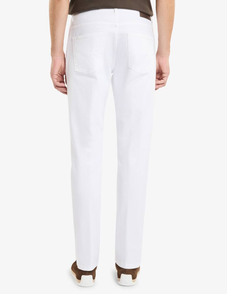 rinascente Fay Pantaloni 5 Tasche in Cotone Stretch