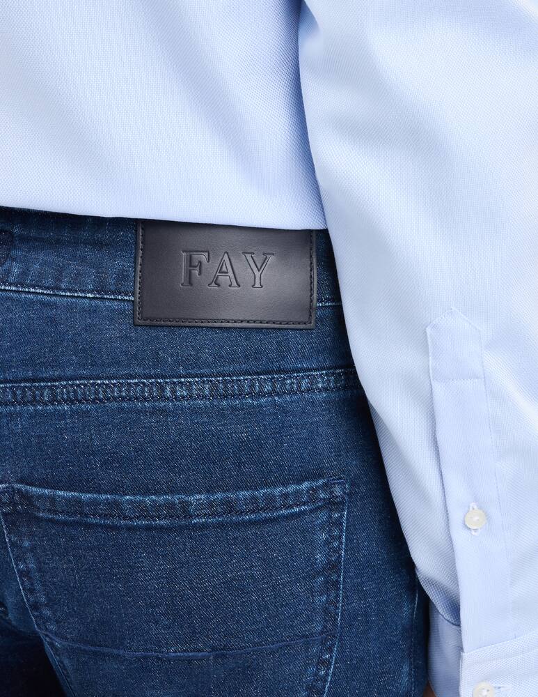 rinascente Fay Jeans 5 Tasche in Denim Stretch