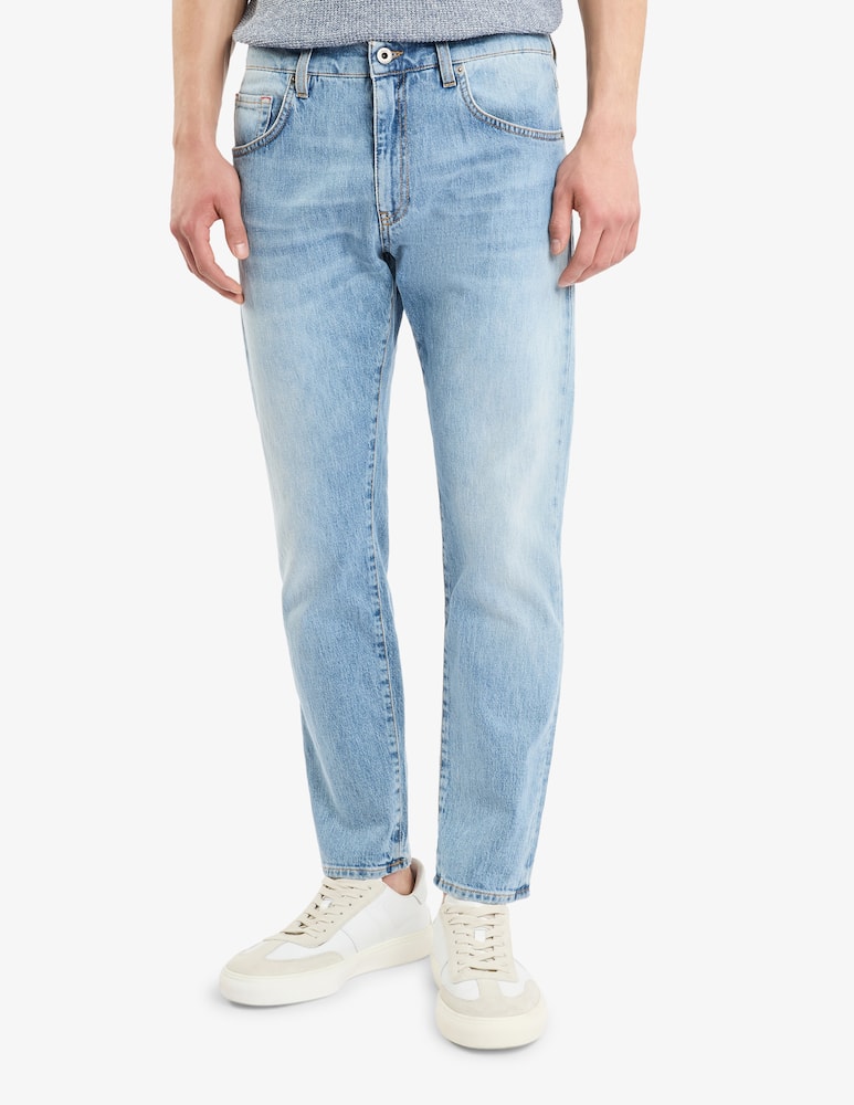 Fay Jeans 5 Tasche in Denim Stretch - immagine 1