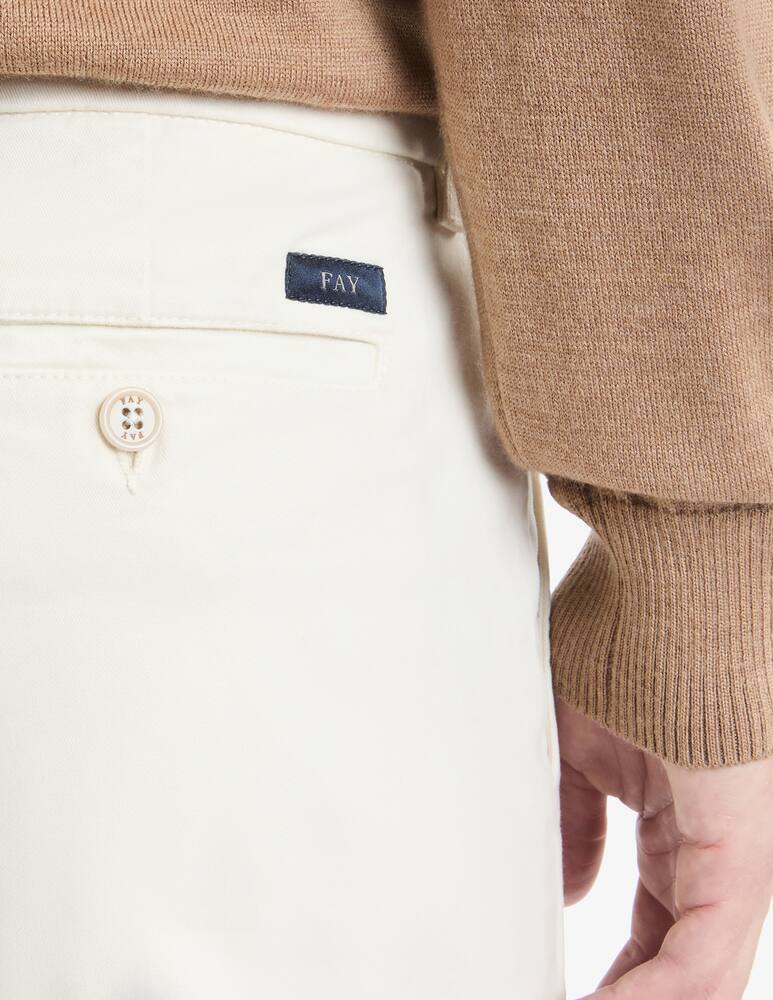 rinascente Fay Pantaloni Slim in Gabardine