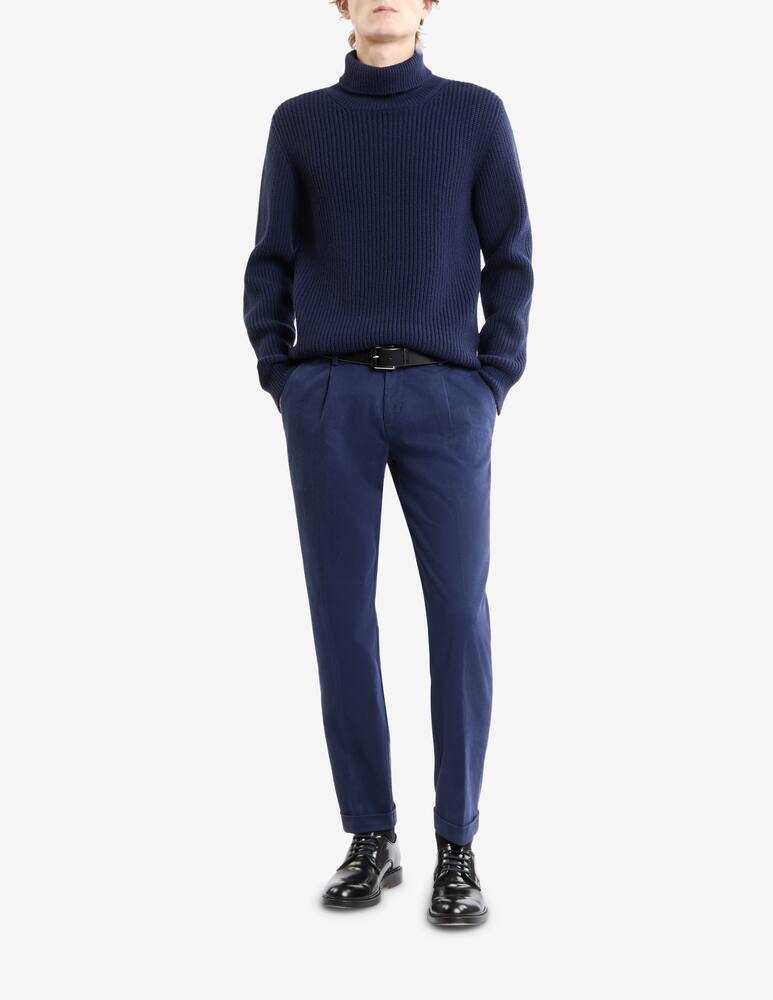 rinascente Fay Slim Trousers in Gabardine