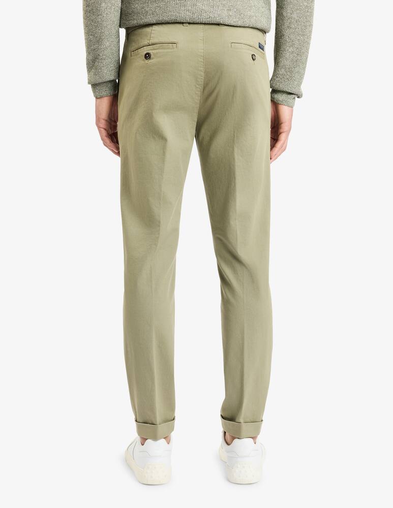 rinascente Fay Pantaloni Slim in Canneté di Cotone Stretch