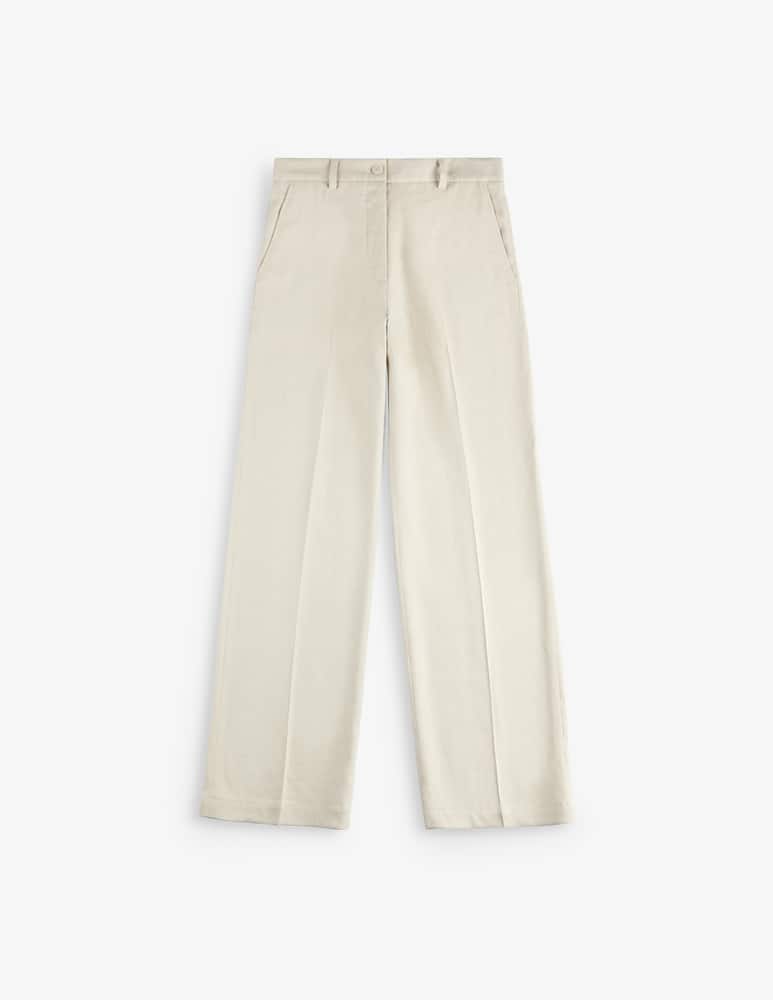 Fay Pantaloni Regular in Viscosa e Lino Stretch - immagine 5