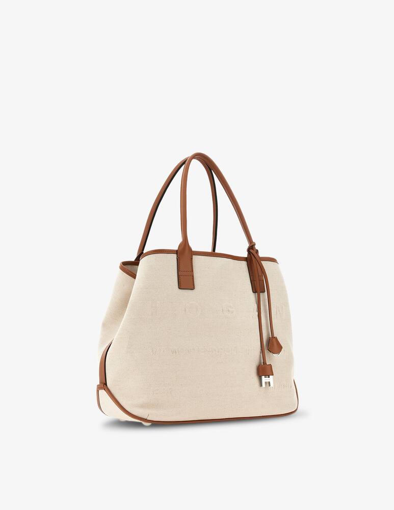 rinascente Hogan Script tote M bag