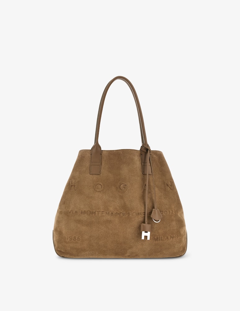 rinascente Hogan Script M tote bag