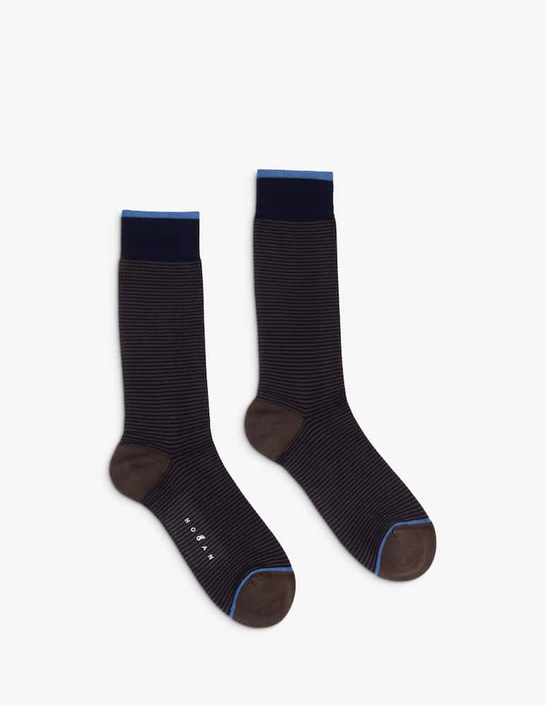 rinascente Hogan Striped cotton socks