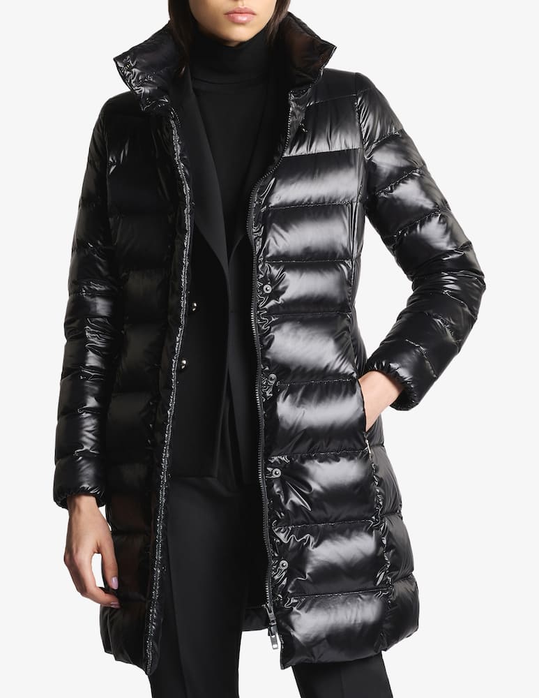 Fay Long Down Jacket in Nylon - picture 1 Fay Long Down Jacket in Nylon - picture 1
