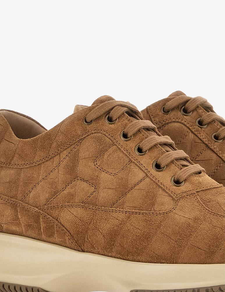 rinascente Hogan Interactive suede sneakers