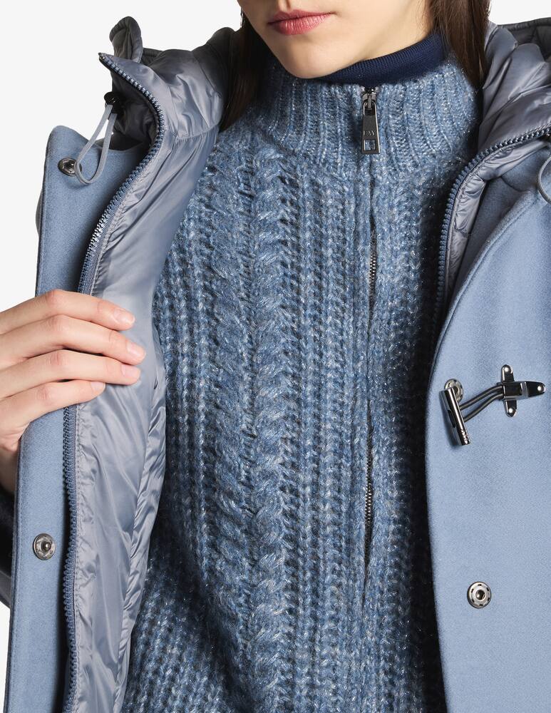 rinascente Fay Toggle Coat in Wool Fabric