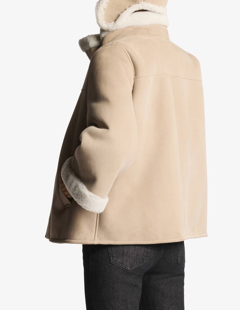 rinascente Fay Giacca shearling con cappuccio