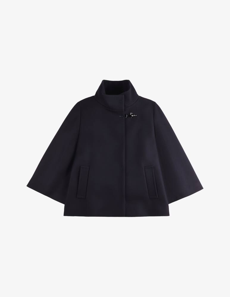 rinascente Fay Cape in Wool Fabric