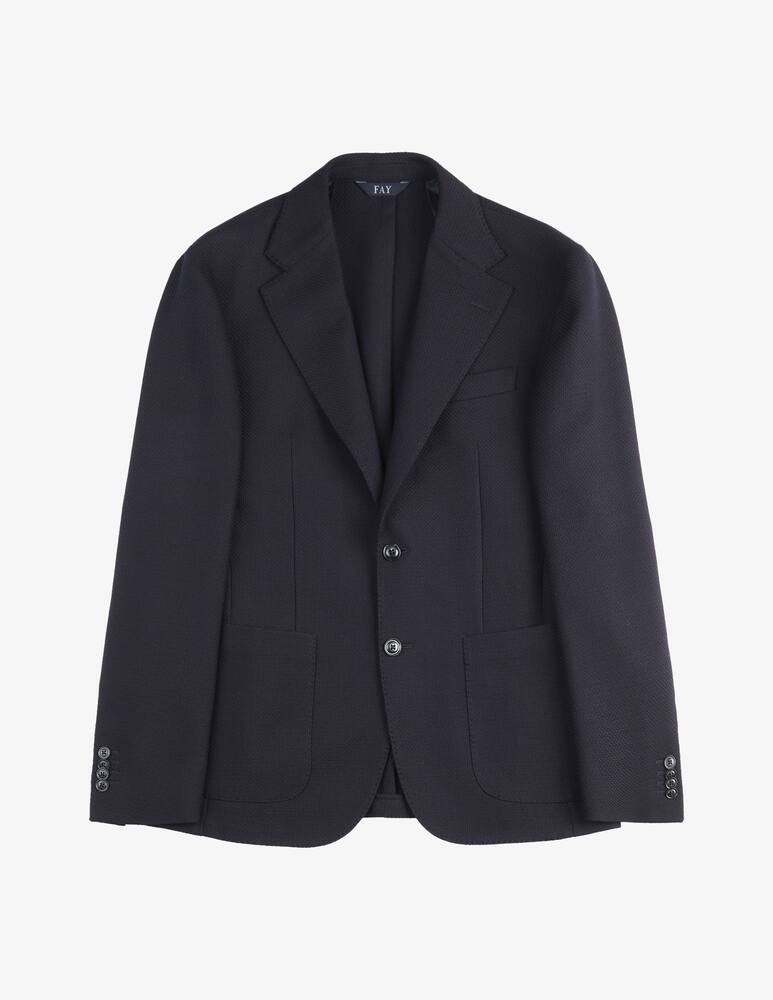 rinascente Fay Giacca piquet in lana