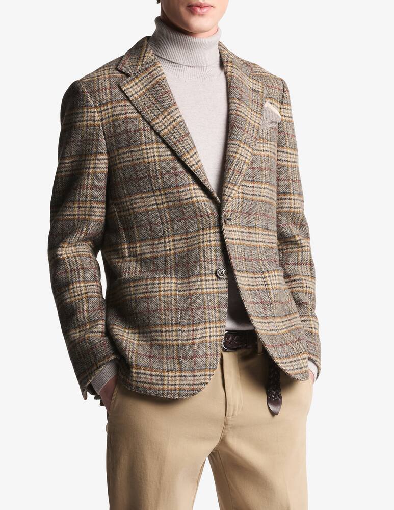 Fay Overcheck wool jacket - picture 1 Fay Overcheck wool jacket - picture 1