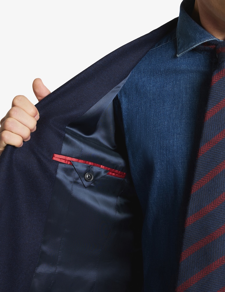 rinascente Fay Giacca flanella cardata