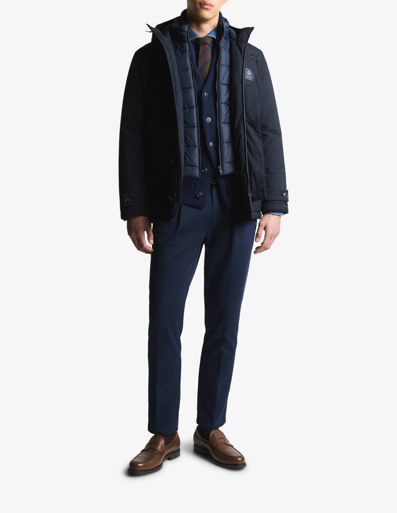 Fay Short gabardine parka - picture 2 Fay Short gabardine parka - picture 2