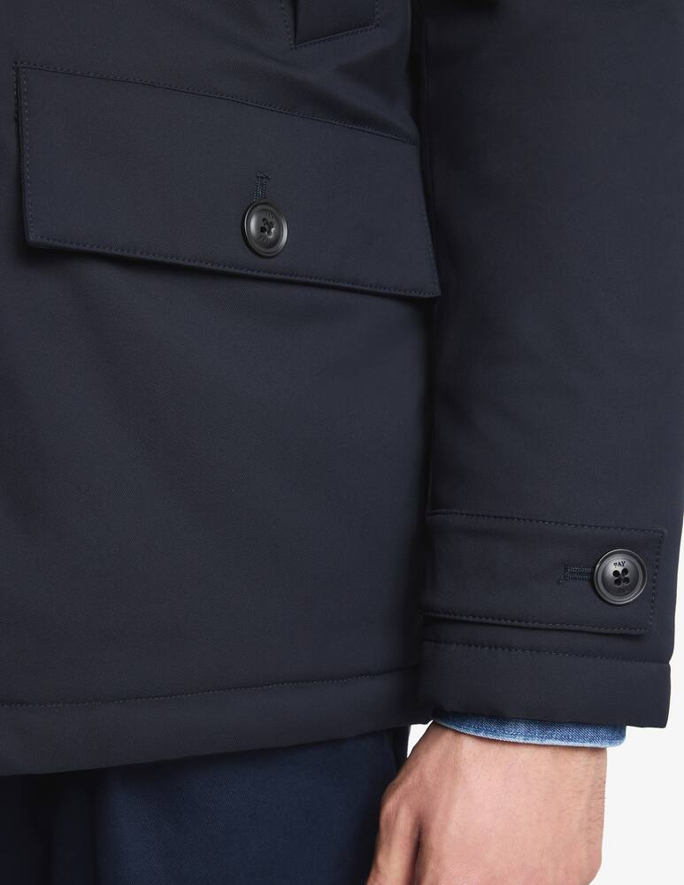 Fay Short gabardine parka - picture 4 Fay Short gabardine parka - picture 4