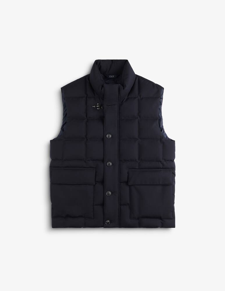 rinascente Fay Gilet imbottito canvas