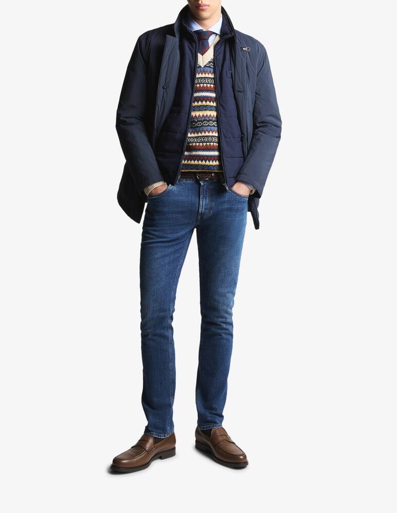 Fay Padded poplin coat - picture 2 Fay Padded poplin coat - picture 2