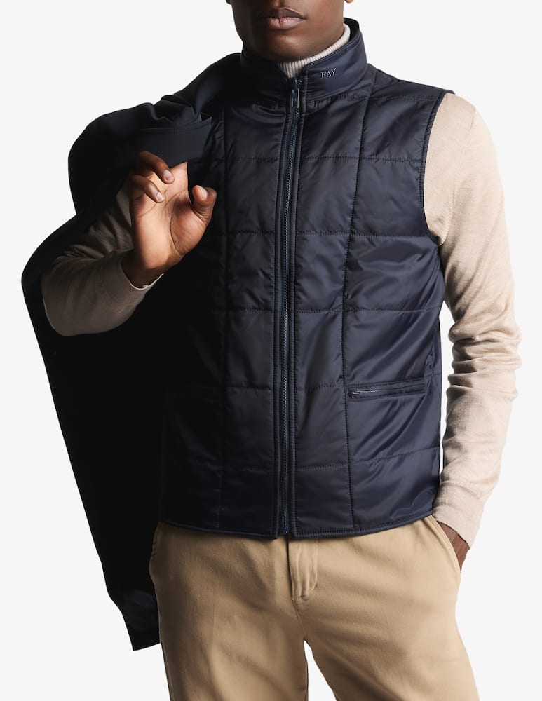 Fay Double coat stretch gabardine - picture 4 Fay Double coat stretch gabardine - picture 4