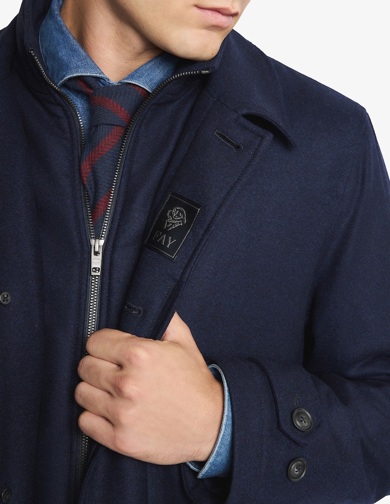 rinascente Fay Cappotto flanella cardata