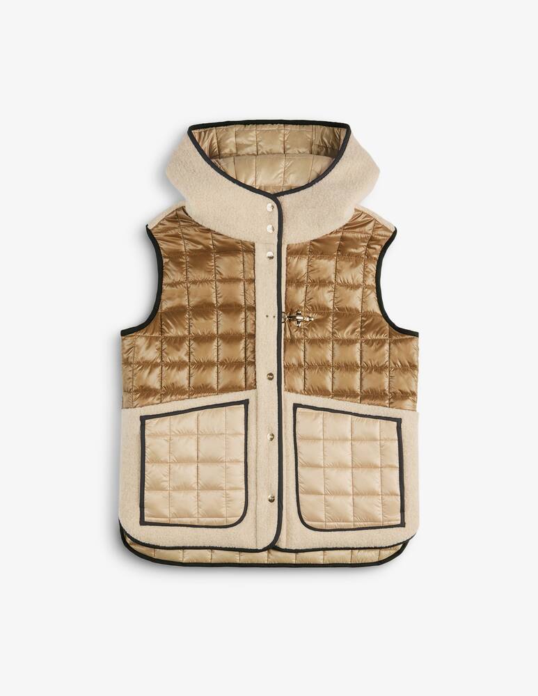 rinascente Fay Gilet in Tessuto Tecnico a Quadri