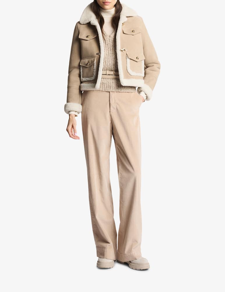 Fay Shearling trim jacket - picture 2 Fay Shearling trim jacket - picture 2