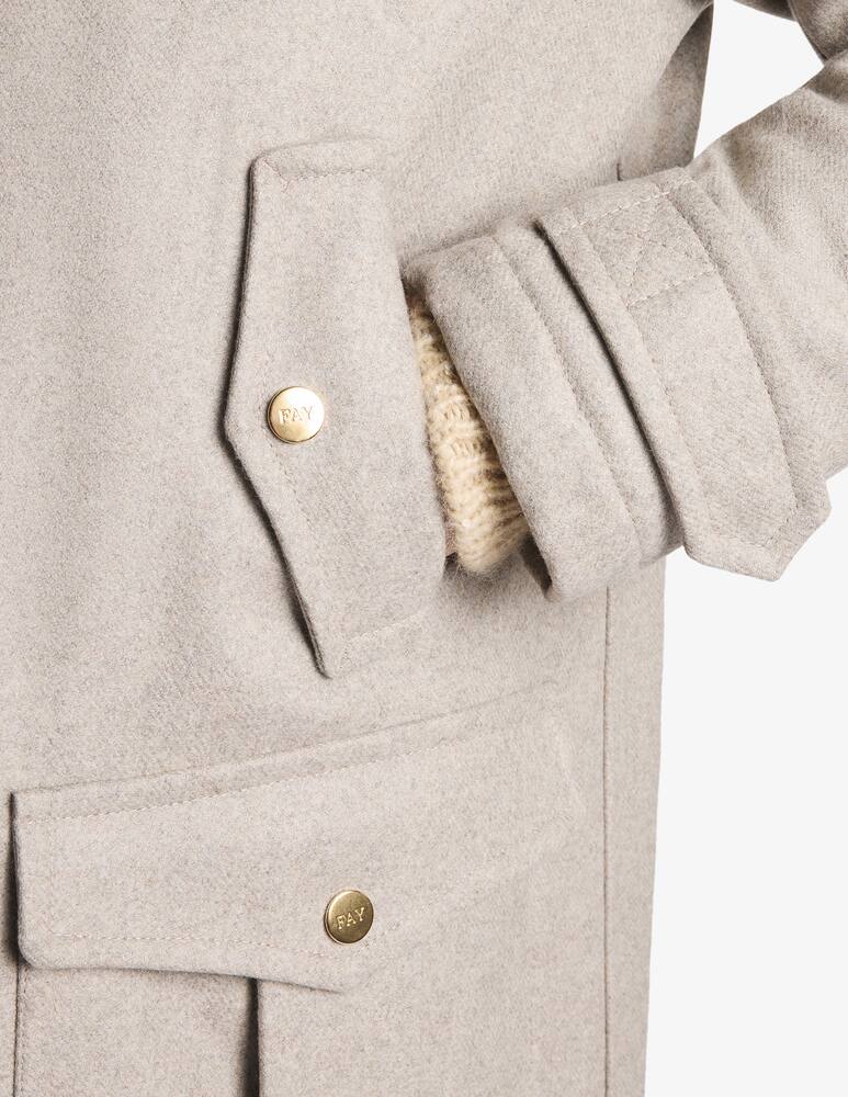 rinascente Fay Wool and cashmere Parka