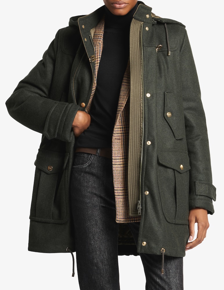 rinascente Fay Parka in wool and cashmere