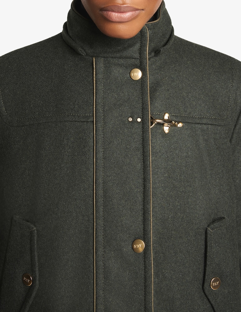 Fay Parka in lana e cashmere - immagine 4 Fay Parka in lana e cashmere - immagine 4
