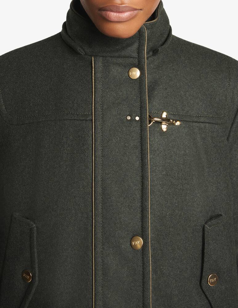 rinascente Fay Parka in wool and cashmere