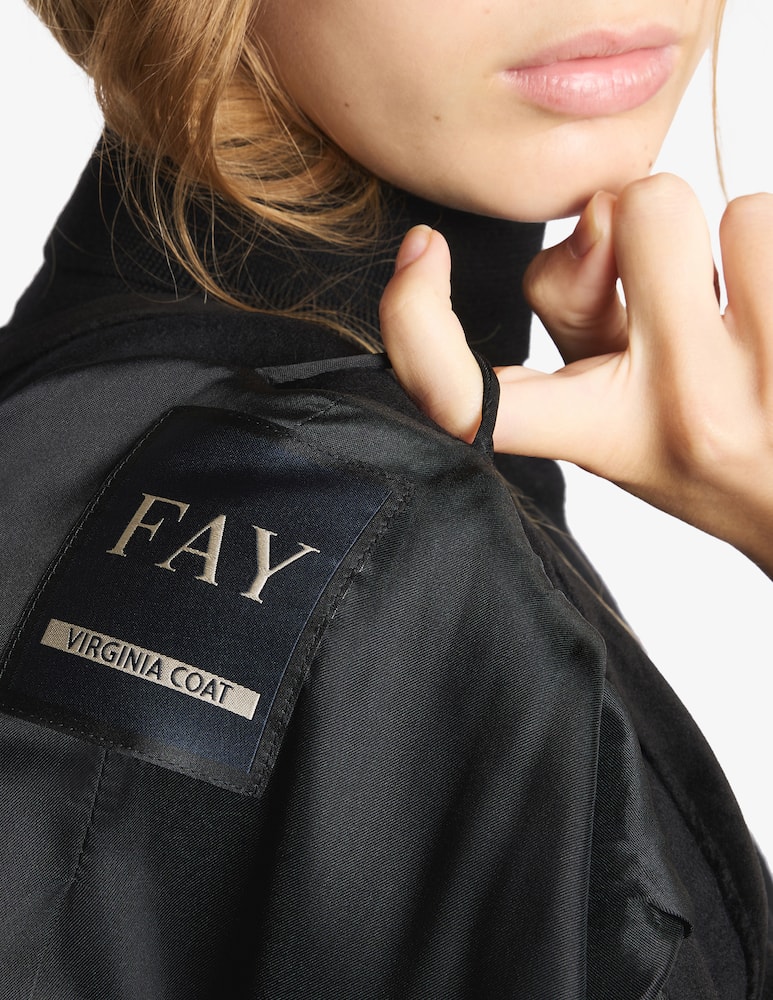 Fay Virginia Coat in Panno di Lana - immagine 4 Fay Virginia Coat in Panno di Lana - immagine 4