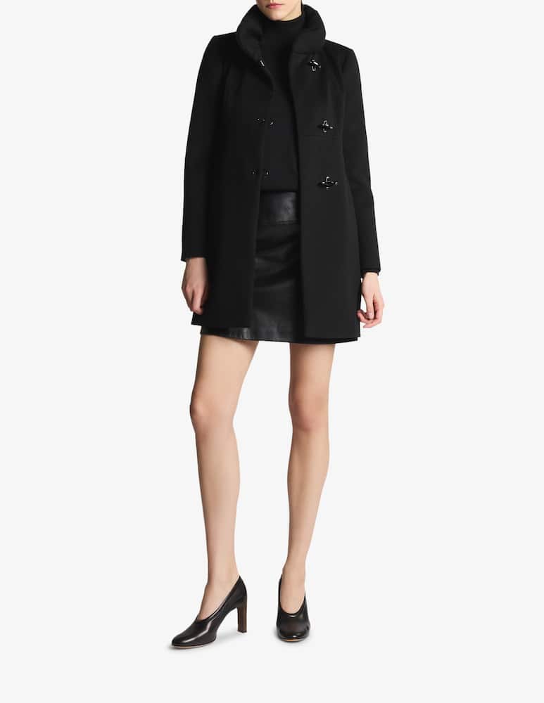 rinascente Fay Romantic Coat in Drap di Cammello