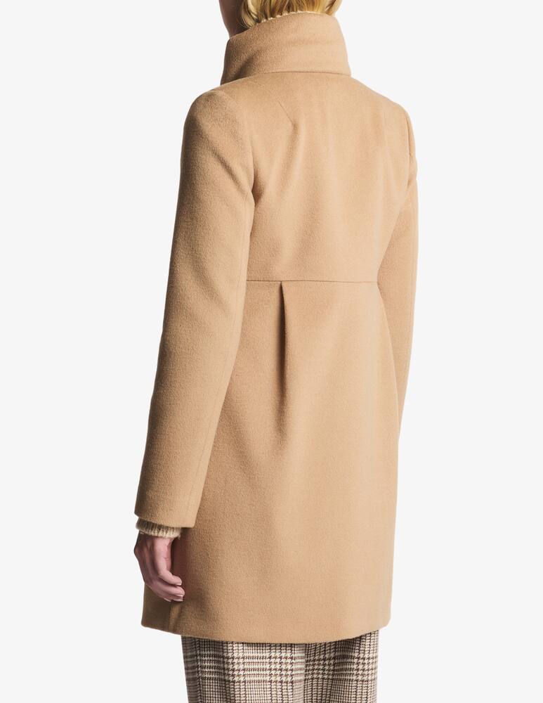 rinascente Fay Romantic Coat in Drap di Cammello