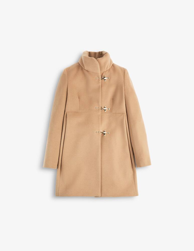 rinascente Fay Romantic Coat in Drap di Cammello