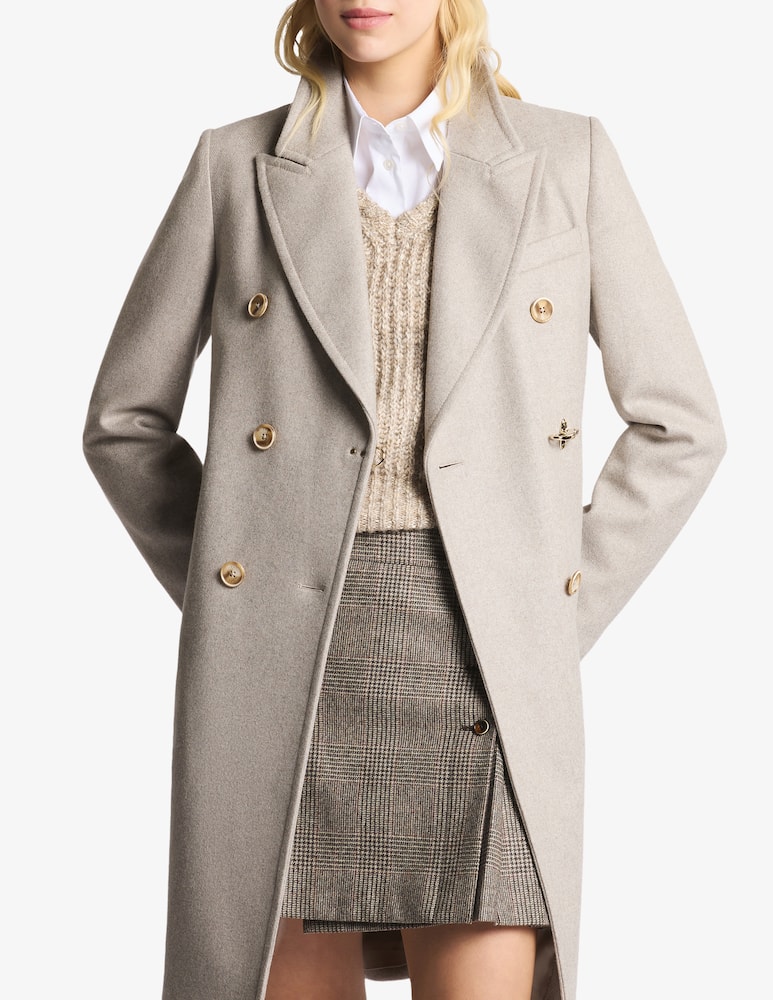 rinascente Fay Cappotto in Panno di Lana e Cashmere