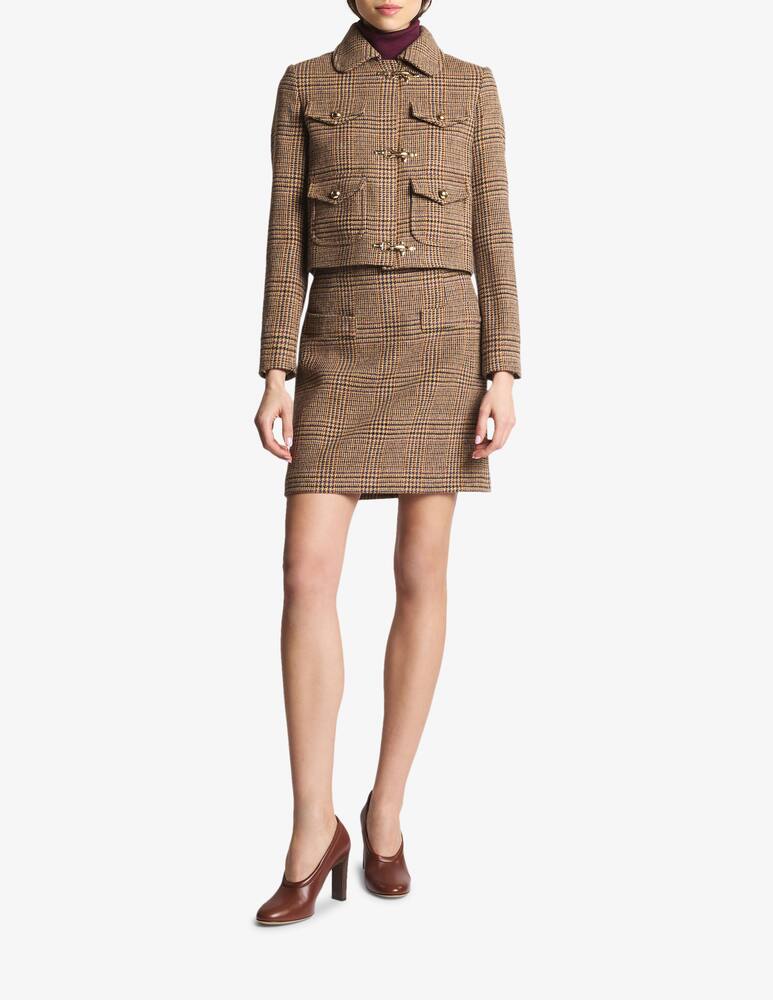 rinascente Fay 3 Ganci in Lana Principe di Galles