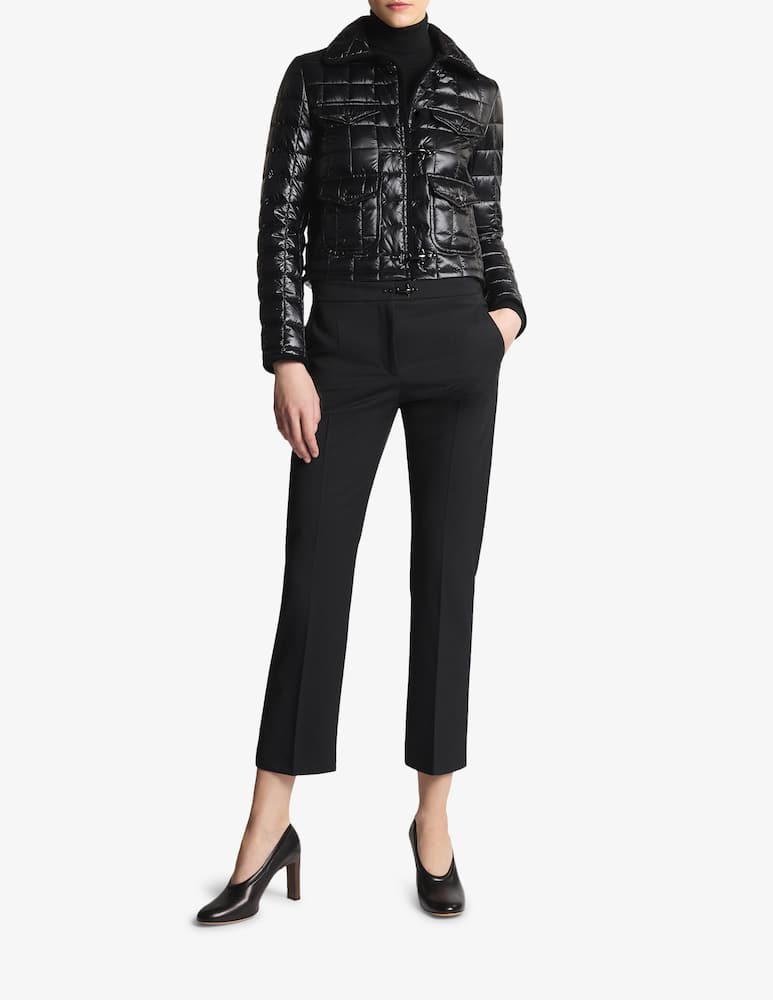 rinascente Fay 3 Ganci in Check Technical Fabric